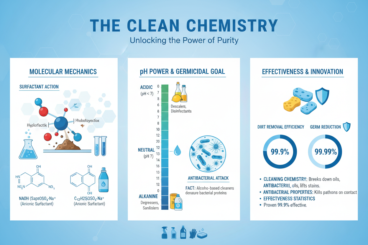 Discover the Science Behind Cleaning Supplies: Facts and Figures