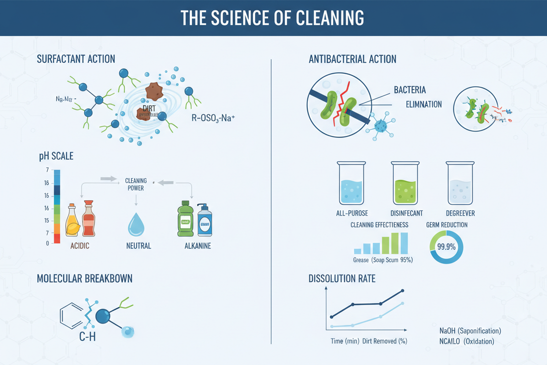 Exploring the Science behind Cleaning Supplies: Facts and Figures