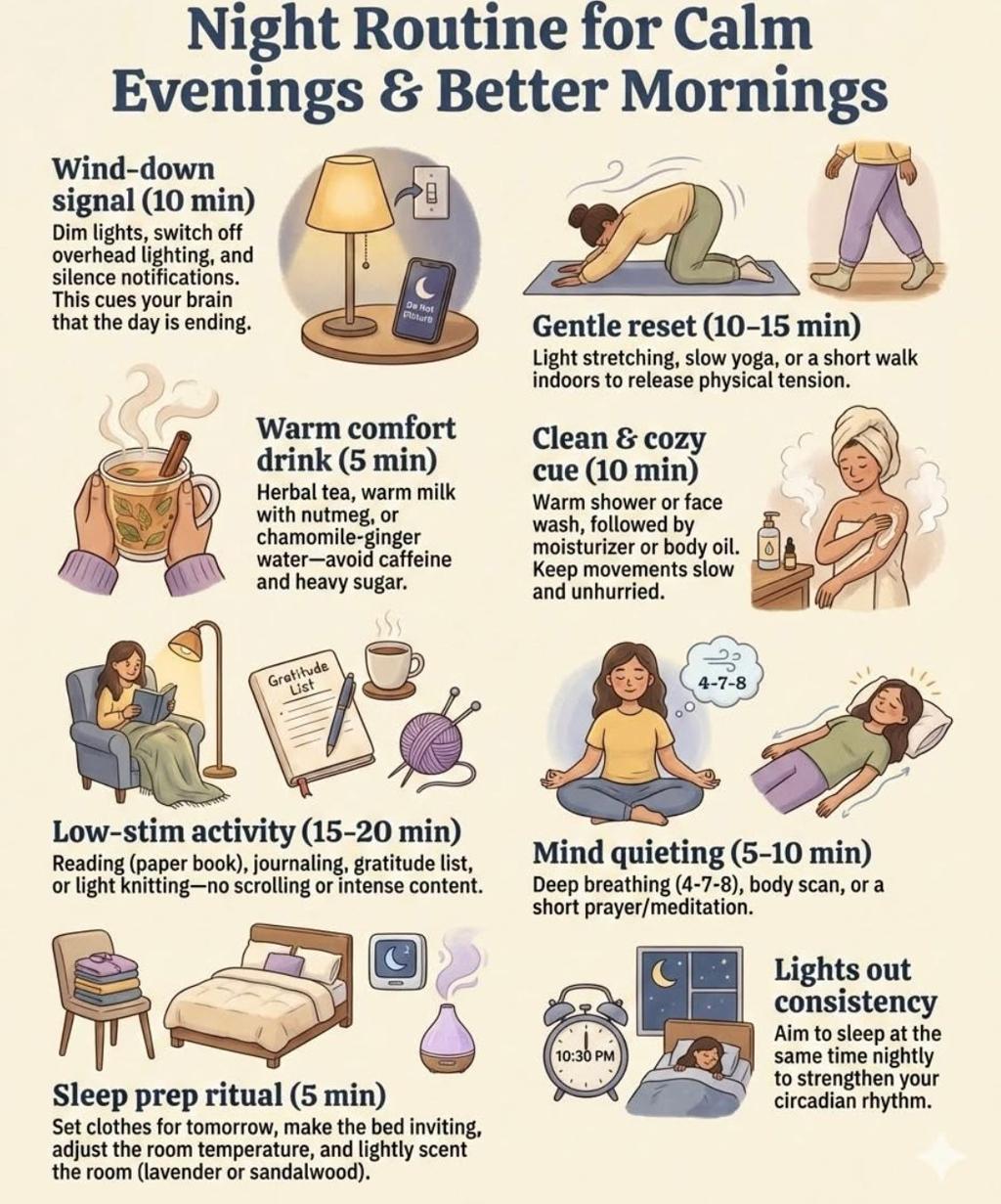 The One Thing Happy People Do Every Night Before Bed