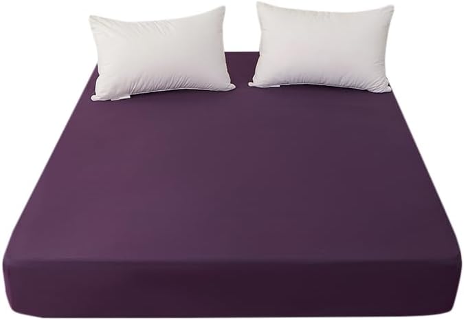 Bedding Queen Size Fitted Sheet Only- Bottom Matress Fitted Sheet-Fits 15inches - Image 2