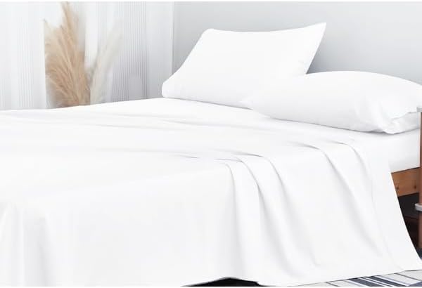 Flat Sheet Only 2 Pack, King Size 400 Thread Count 100% Egyptian Cotton Flat - Image 8