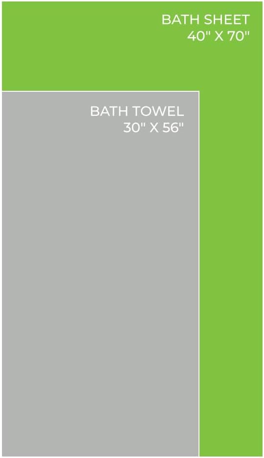Cariloha Bath Towel | White |28"x54" | Turkish Cotton & Viscose Material Blend - Image 7