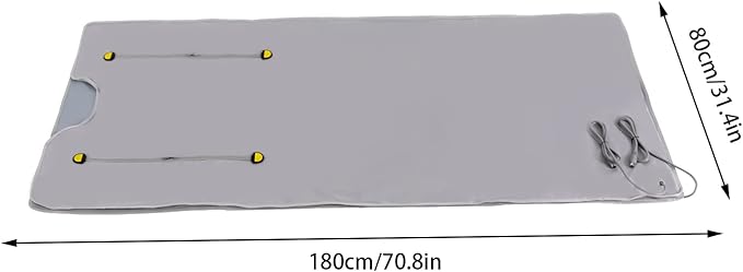 Sauna Blanket, 110V 650W Far Infrared Sauna Blanket Sauna Bag Body Shaper - Image 5