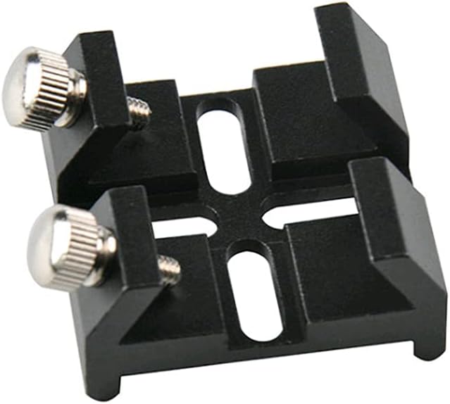 Universal Dovetail Base for Finder Scope, Ideal Optical Telescope Finderscope Mount Bracket for Installation of Finder Scope Green Laser Pointer Bracket