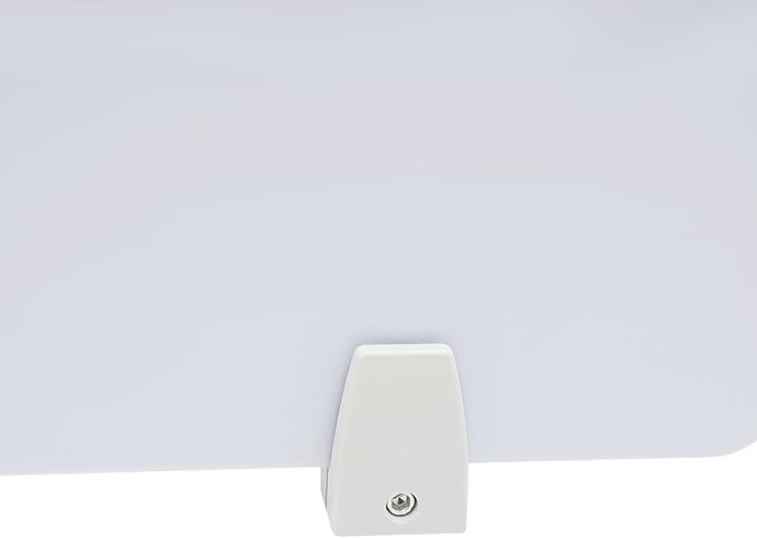 4PCS Desk Dividers Office Partitions,Privacy Desk Panel Protective, Frosted Acrylic with Clamps Classroom Privacy Shield for Offices Schools Call Centers 23.62x15.75in (White)