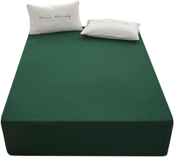 Bedding King Size Fitted Sheet Only-King Size Deep Pocket Bottom Fitted Sheet by rushrushlulu