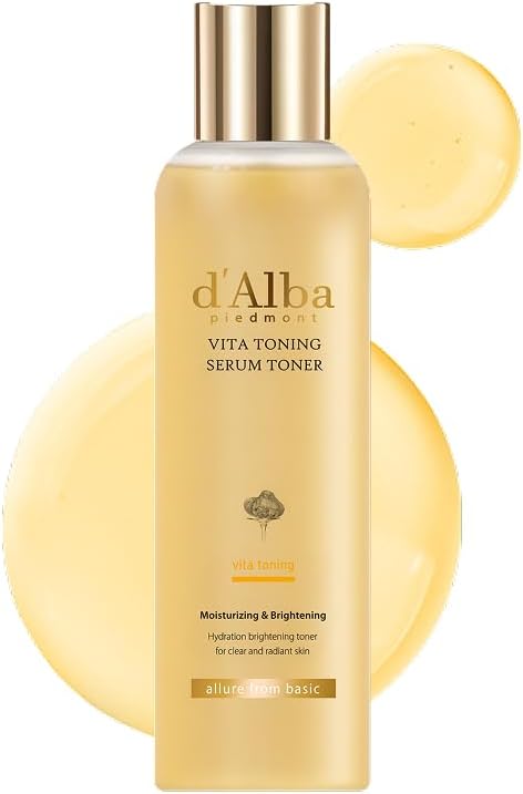 d'alba Piedmont White Truffle Vita Toning Serum Toner, Glass Skin by dalbaPiedmont