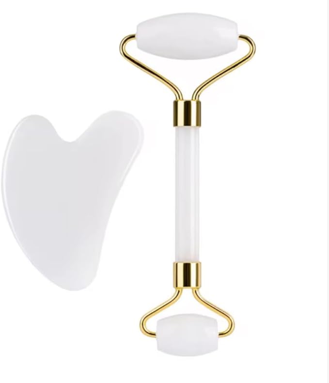 Gua Sha Facial Tool and Jade Roller Set –Anti-Aging Tools - Image 9