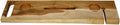 EcoDecors Eleganto 36" Live Edge Solid Teak Bath Caddy Tray by EcoDecors