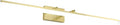 Aipsun Brushed Brass Vanity Light Fixtures 40inch Modern LED Bathroom Fixtures by Aipsun