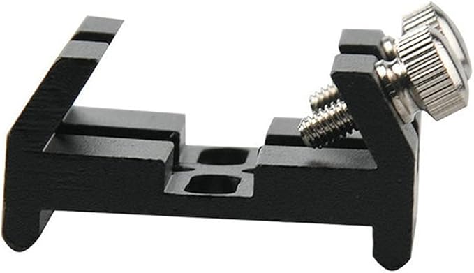 Universal Dovetail Base for Finder Scope, Ideal Optical Telescope Finderscope Mount Bracket for Installation of Finder Scope Green Laser Pointer Bracket