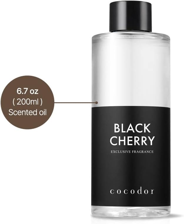 COCODOR Reed Diffuser Oil Refill/Cashmere Vanilla/6.7oz/1 Pack/Aromatherapy - Image 3