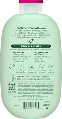 eos Cashmere Body Wash – Crème de Pistachio, Moisturizing Body Wash, Creamy Gel - Image 9