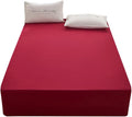 Bedding Twin Size Fitted Sheet Only-Twin Size Deep Pocket Bottom Fitted Sheet by rushrushlulu