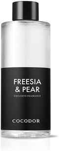 COCODOR Reed Diffuser Oil Refill/Freesia&Pear /200ml / 1 Pack/Aromatherapy by COCODOR