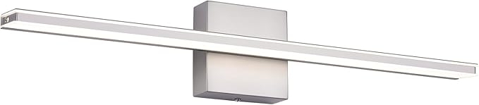 LED Modern Bathroom Light Fixtures 18W Brushed Nickel Vanity Lights Bar 5CCT - Image 9