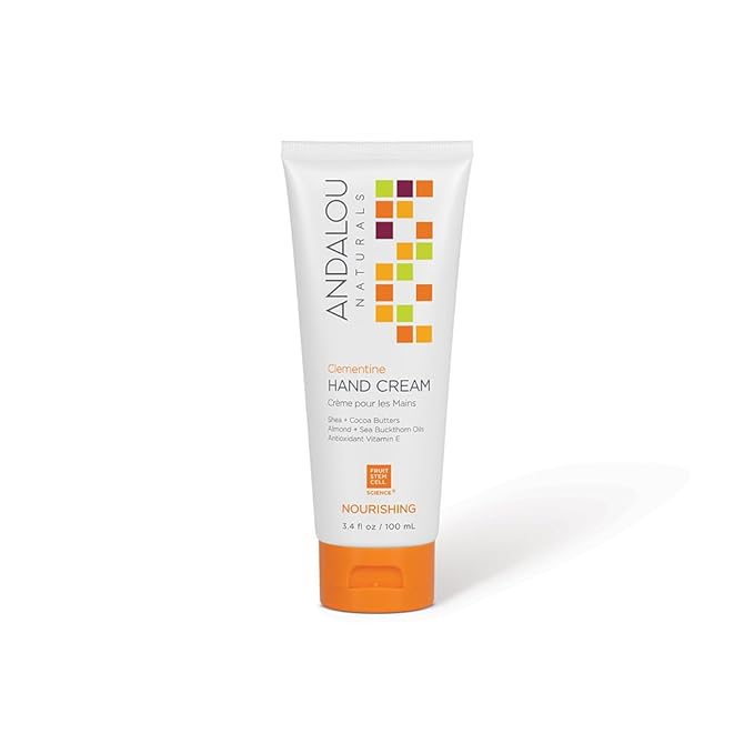 Andalou Naturals Clementine Hand Cream, 3.4 Ounce by AndalouNaturals