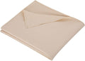 Full Flat Sheet Only， 80x96Inch Beige by Hotella