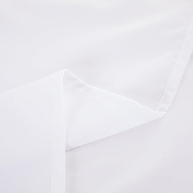 Twin Flat Sheet Only，66x96Inch White - Image 7