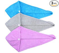 HOPESHINE Women's Soft Shower Hair Towel Twist Hair Turban Wrap Drying Cap by HOPESHINE