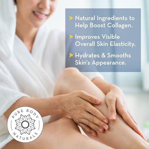 Pure Body Naturals Anti Cellulite Massage Oil, 8 fl oz | 100% Natural Cellulite - Image 3