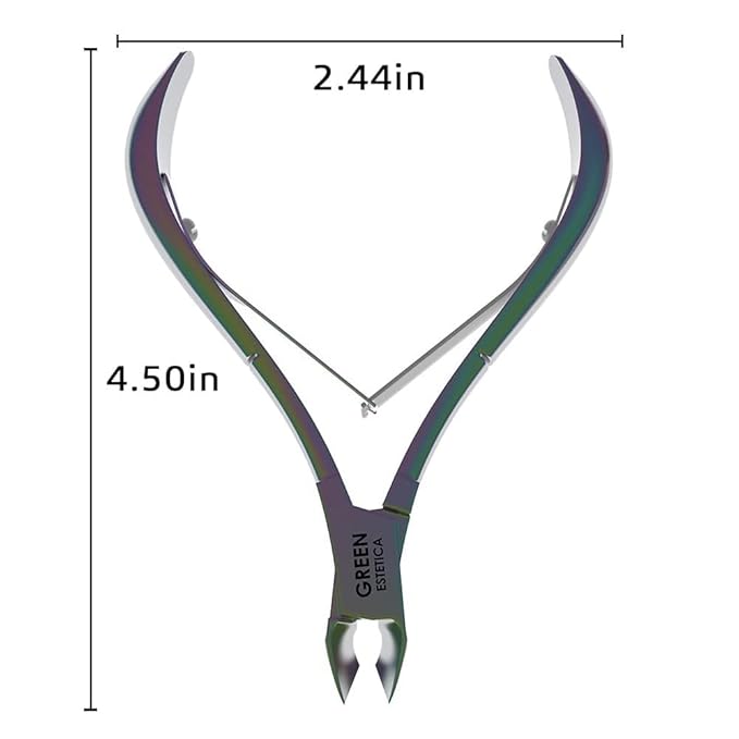 Professional Cuticle Trimmer Nail Cuticle Cutter Stainless Steel Cuticle Nippers - Image 2