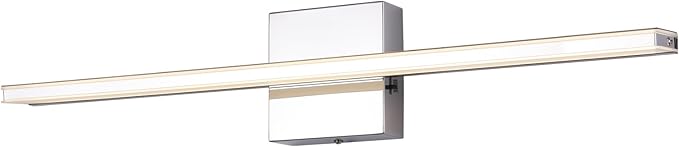 Chrome Vanity Lights for Bathroom 5CCT Dimmable Bathroom Lighting Fixtures Over - Image 9