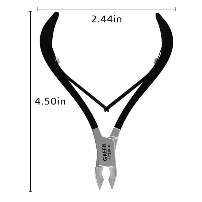 Professional Cuticle Trimmer Nail Cuticle Cutter Stainless Steel Cuticle Nippers - Image 2
