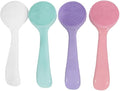 4 Pcs Silicone Facial Cleansing Brush, Manual Face Scrubber by Ainiveiya