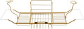 BDL Bathtub Caddy Expandable Bath Tub Tray Table by BDL