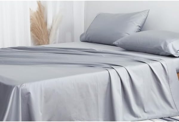 Flat Sheet Only 2 Pack, Full Size 400 Thread Count 100% Egyptian Cotton Flat - Image 7