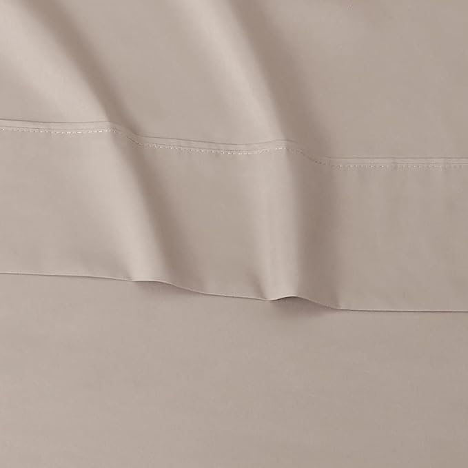 Amazon Basics Lightweight Super Soft Easy Care Microfiber 3-Piece Twin XL Sheet - Image 3