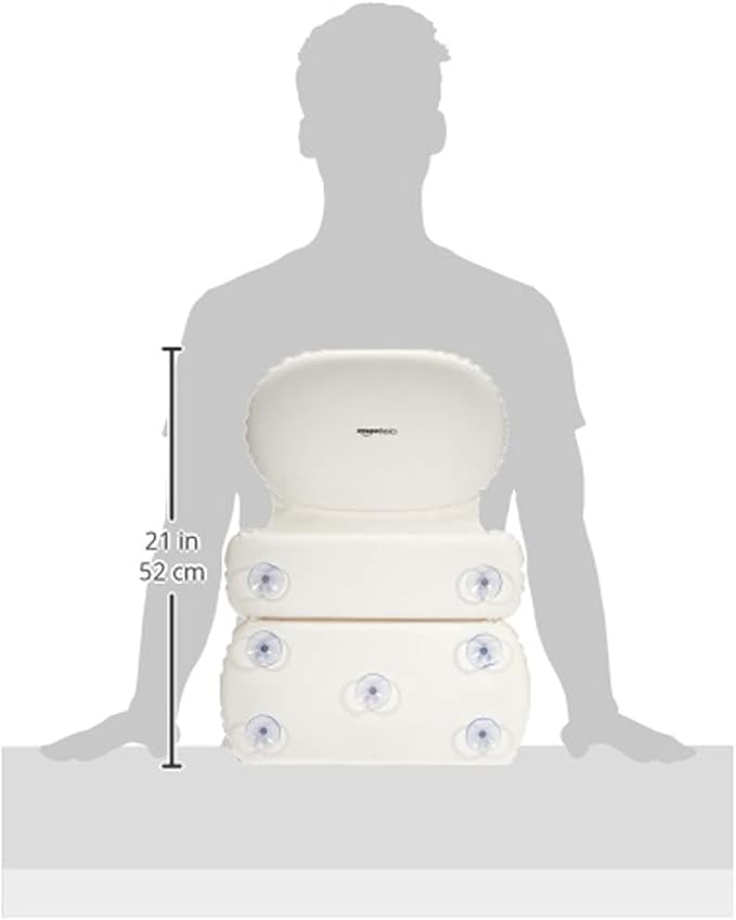 Amazon Basics Bath Tub Neck and Back Support Pillow - Image 6