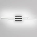 Ralbay 40" LED Black Vanity Light 40W Frosted Aluminum Modern LED Black by RalbayLighting