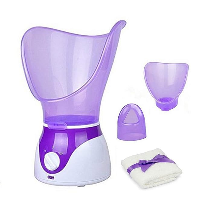 Facial Steamer Professional Steam Inhaler Facial Sauna Spa by MHJLBJQ