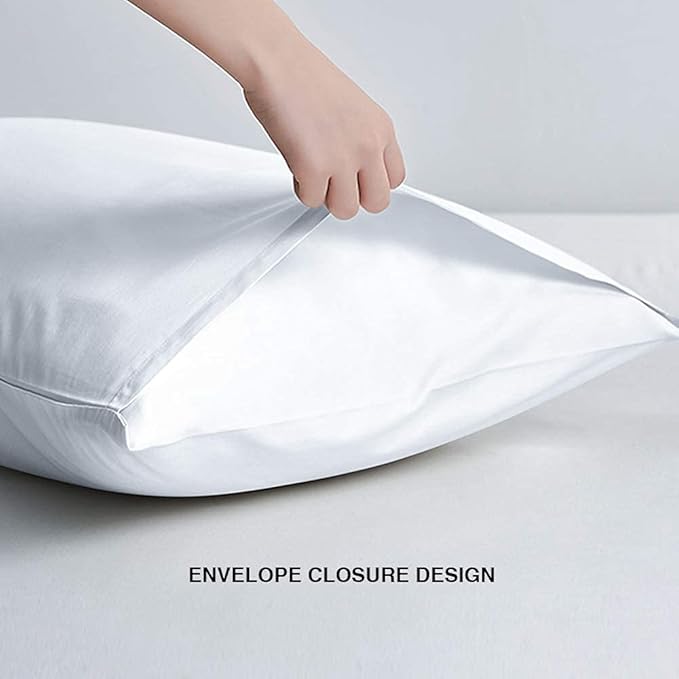 FLXXIE King Pillow Cases Set of 2, Soft Microfiber Pillow Covers - Image 3