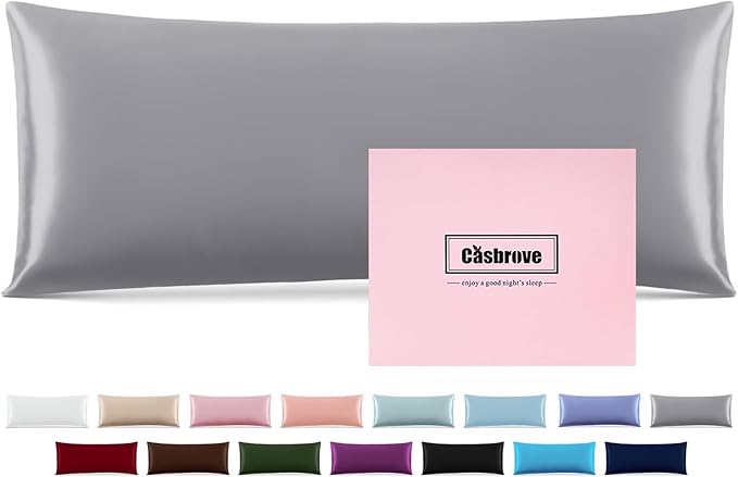 Silk Body Pillow Cover Pillow Pillowcase by Casbrove