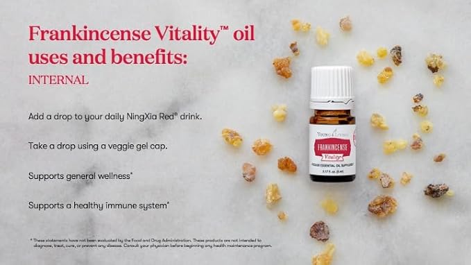Young Living Frankincense Vitality 5ml Essential Aroma Therapy Oil - Image 2