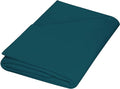 ZPECC King Flat Sheet Only 1 Pack, Durable Teal Top Bed Sheets Hypoallergenic by ZPECC-ABrandThatHasBeenFocusedOnBabyProductsFor18Years