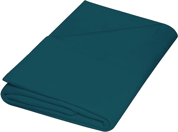 ZPECC Full Flat Sheet Only 1 Pack, Durable Teal Top Bed Sheets Hypoallergenic by ZPECC-ABrandThatHasBeenFocusedOnBabyProductsFor18Years