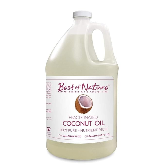 Best of Nature 100% Pure Fractionated Coconut Oil by BestofNature-NaturalChoicesforaNaturalLife