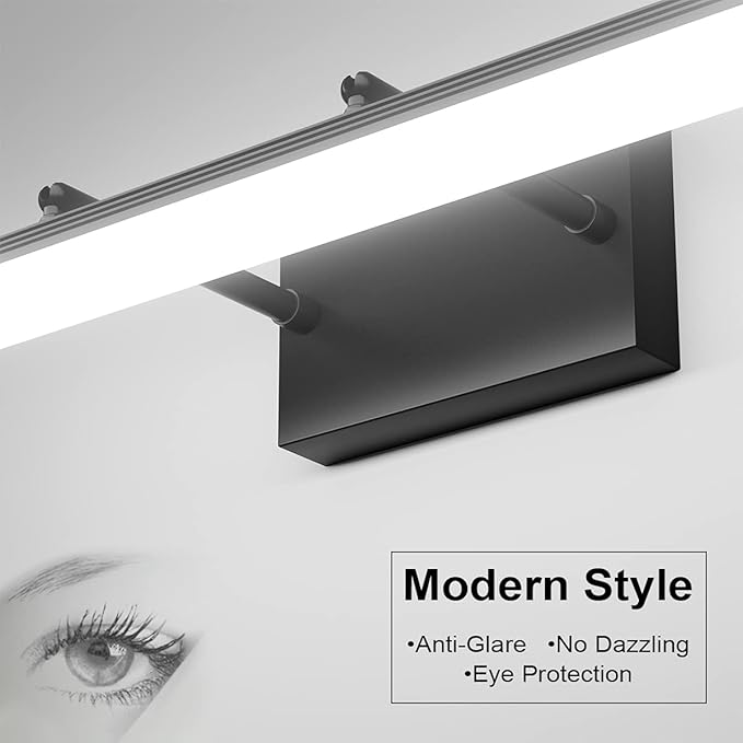 Aipsun Modern LED Vanity Light Adjustable Bathroom Light Fixtures Over Mirror - Image 6