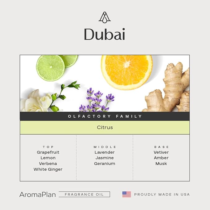 AromaPlan Hotel Scents Dubai 2-Pack Luxury Aroma & Hotel Fragrance Diffuser - Image 2