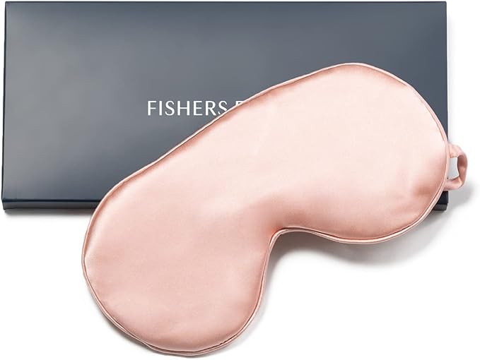 Fishers Finery 25 Momme Mulberry Silk Sleep Mask | Blindfold | Anti-Wrinkles - Image 6