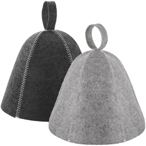 JaGely Sauna Hat for Men Women Sauna Hat Vaporarium Cap Russian Banya Cap for by JaGely