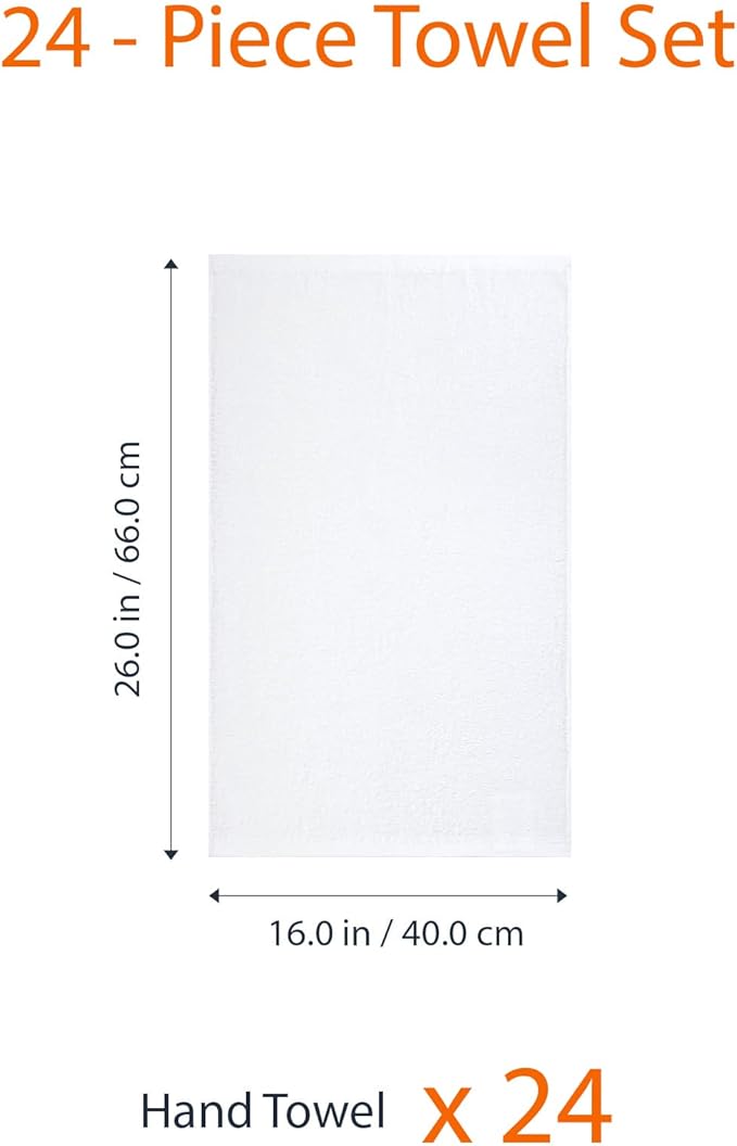 Amazon Basics Soft and Thick Cotton Hand Towels - Image 6