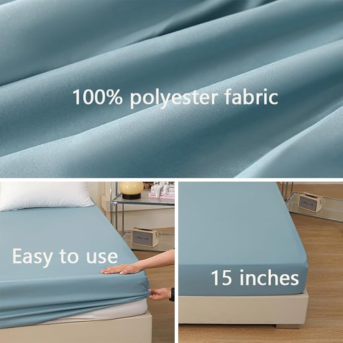 Bedding King Size Fitted Sheet Only - Image 3