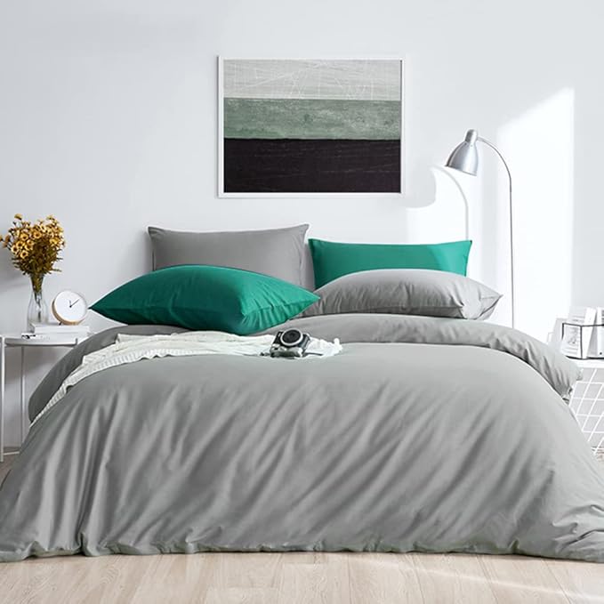 FLXXIE Pillow Cases Queen, Soft Microfiber Pillow Covers - Image 2