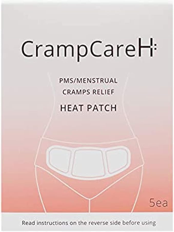 CrampCareH PMS/Menstrual Cramps Relief Heat Patch by CrampCareH
