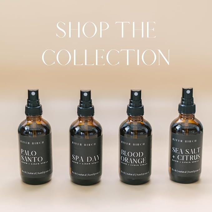 River Birch Patchouli Mandarin Scented Linen and Room Spray | Home Fragrance | - Image 4